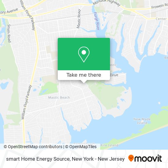 smart Home Energy Source map