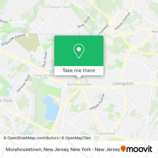 Morehousetown, New Jersey map