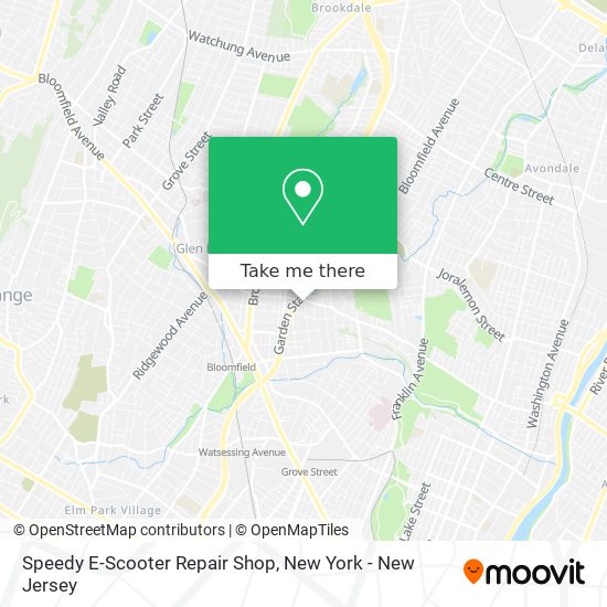 Mapa de Speedy E-Scooter Repair Shop