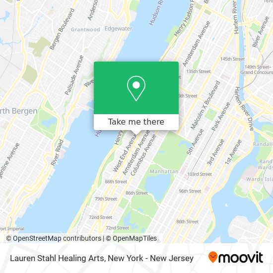 Lauren Stahl Healing Arts map