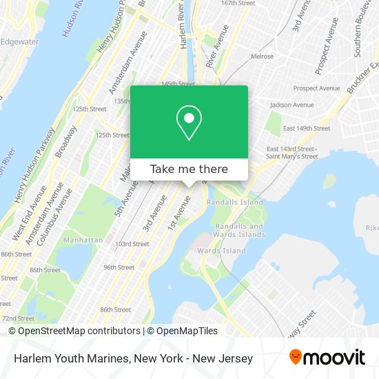 Harlem Youth Marines map