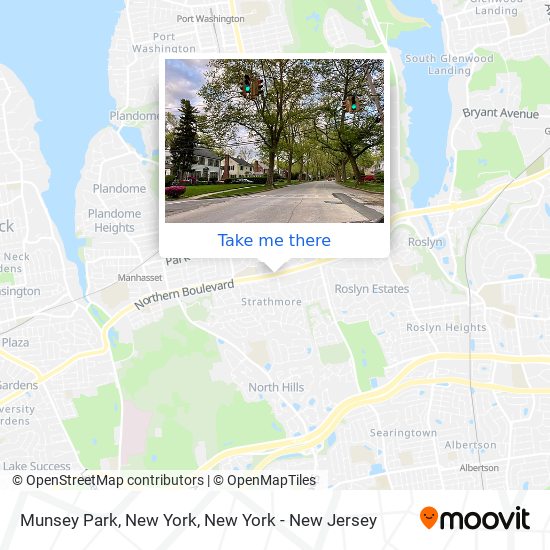 Munsey Park, New York map