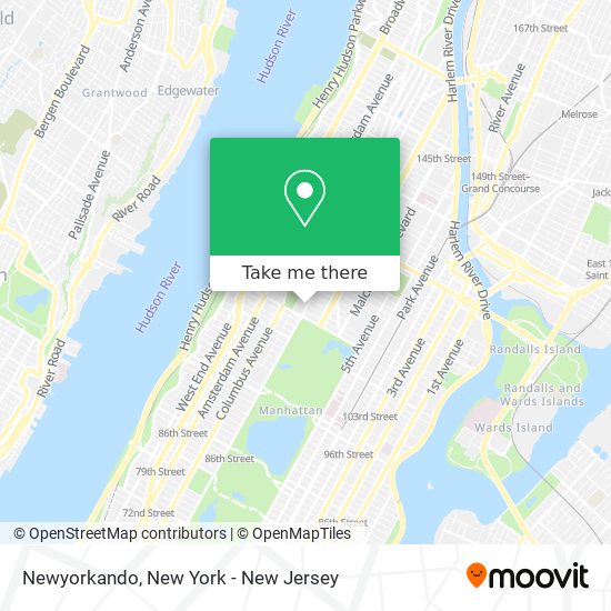 Newyorkando map