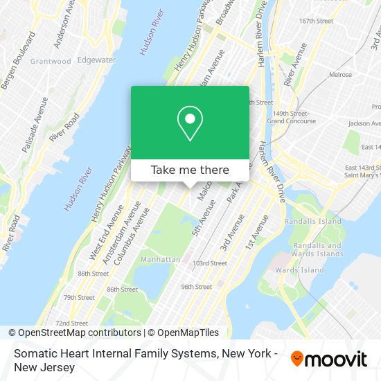 Mapa de Somatic Heart Internal Family Systems