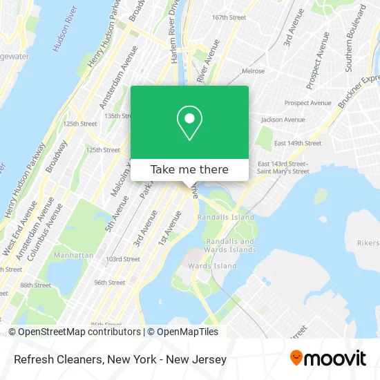 Refresh Cleaners map