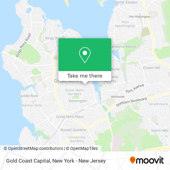 Gold Coast Capital map