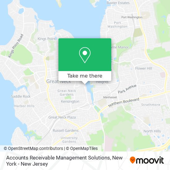 Accounts Receivable Management Solutions map