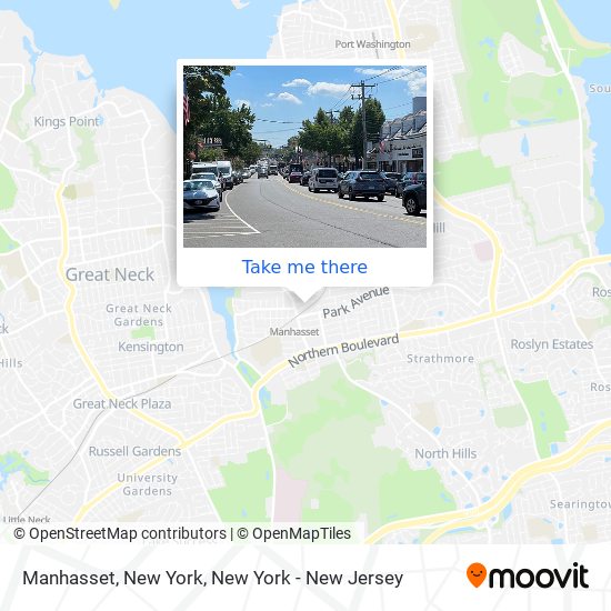 Mapa de Manhasset, New York