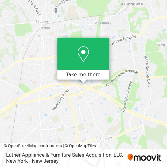 Luther Appliance & Furniture Sales Acquisition, LLC map