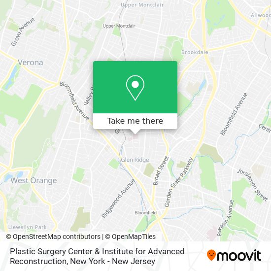 Mapa de Plastic Surgery Center & Institute for Advanced Reconstruction