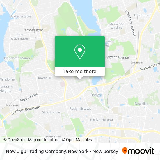 New Jigu Trading Company map