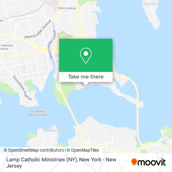 Lamp Catholic Ministries (NY) map