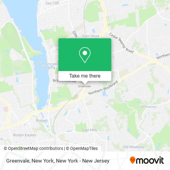 Greenvale, New York map