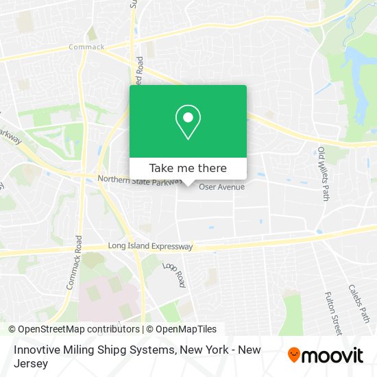 Innovtive Miling Shipg Systems map