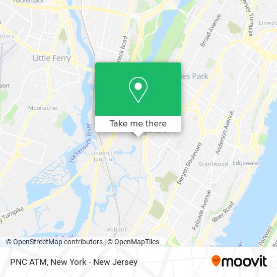 PNC ATM map