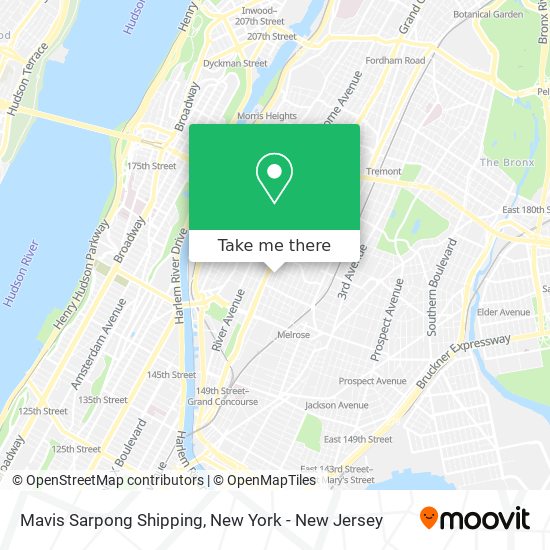 Mapa de Mavis Sarpong Shipping