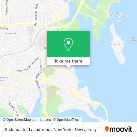 Sudsmaster Laundromat map