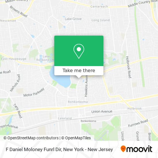 Mapa de F Daniel Moloney Funrl Dir