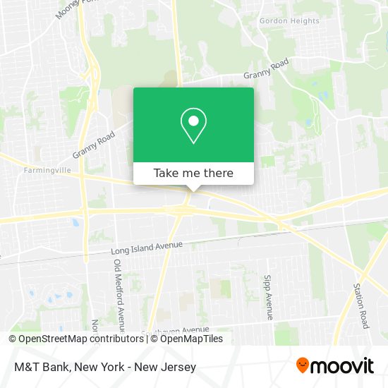 M&T Bank map