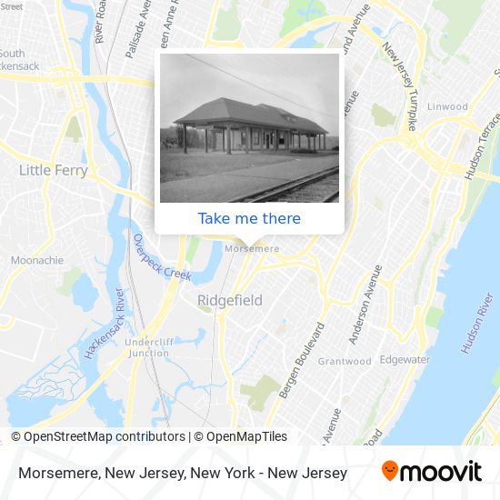 Morsemere, New Jersey map