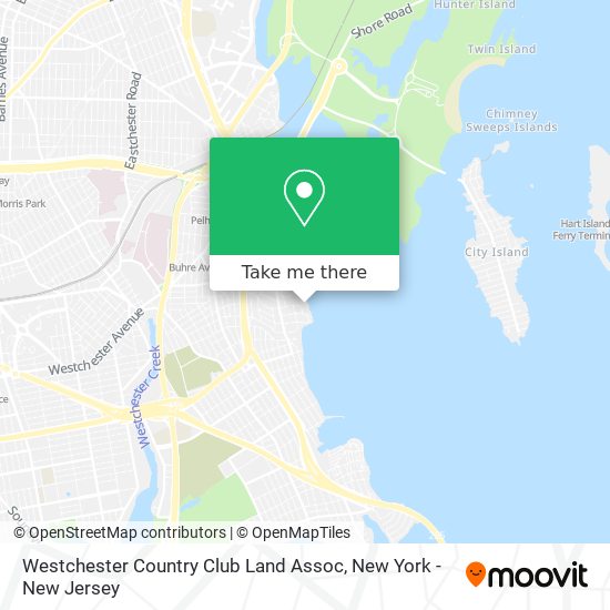 Mapa de Westchester Country Club Land Assoc