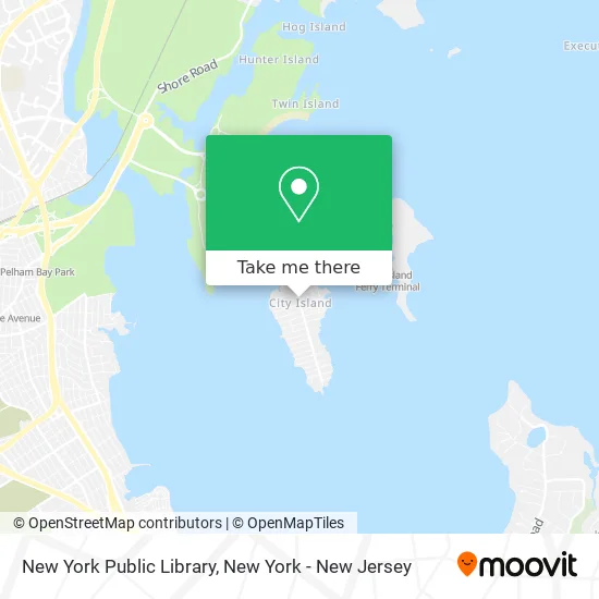New York Public Library map