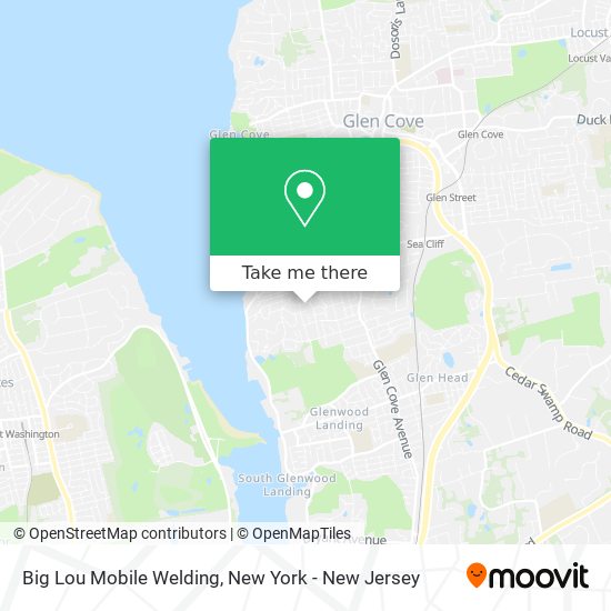 Mapa de Big Lou Mobile Welding