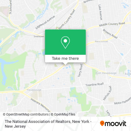 The National Association of Realtors map