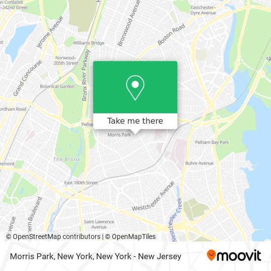 Morris Park, New York map