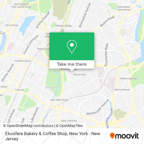 Ekosfere Bakery & Coffee Shop map