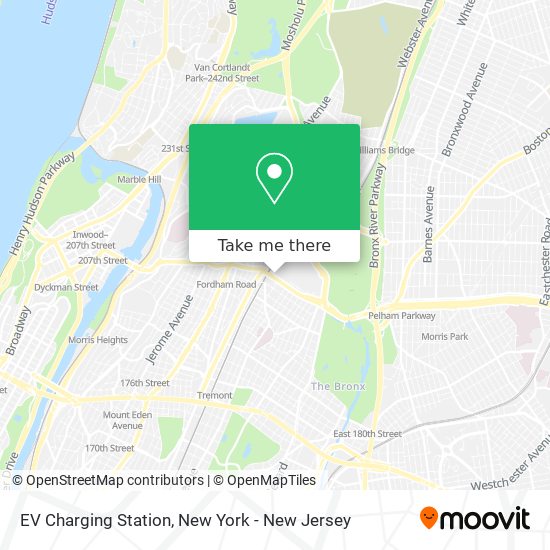 Mapa de EV Charging Station