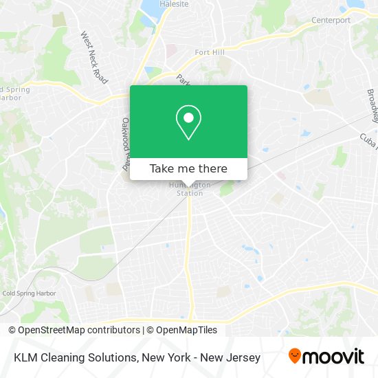 KLM Cleaning Solutions map