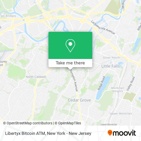 Libertyx Bitcoin ATM map