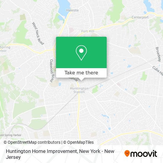 Huntington Home Improvement map