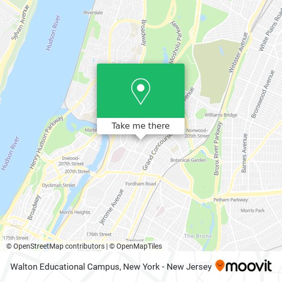 Mapa de Walton Educational Campus