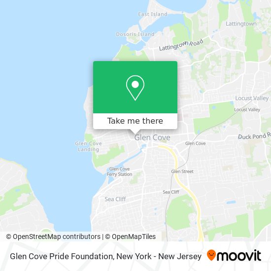 Glen Cove Pride Foundation map