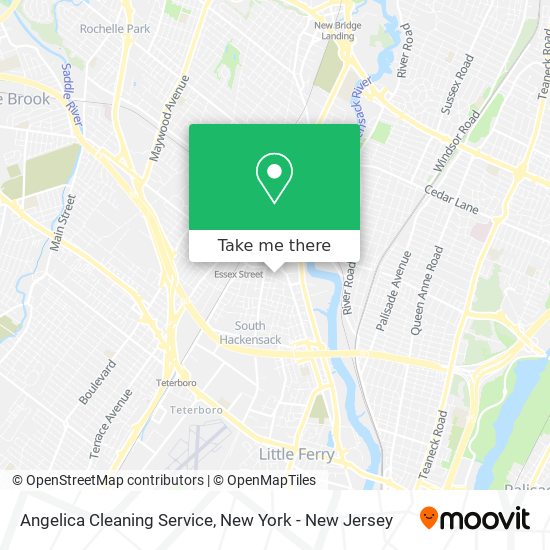 Angelica Cleaning Service map