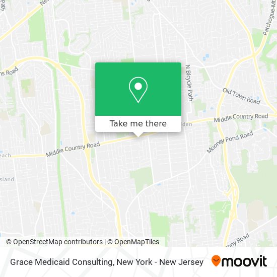 Mapa de Grace Medicaid Consulting