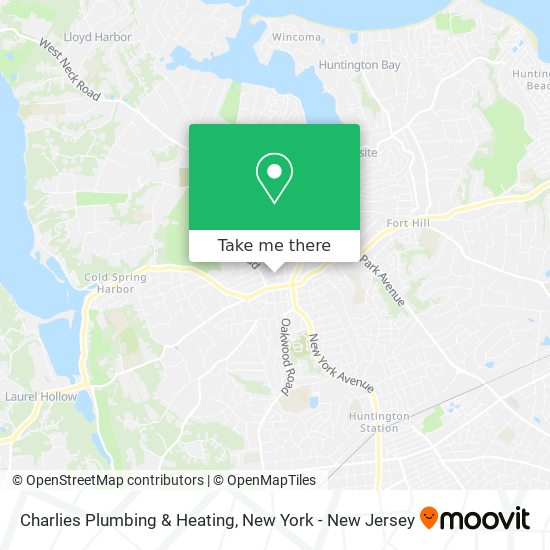 Mapa de Charlies Plumbing & Heating