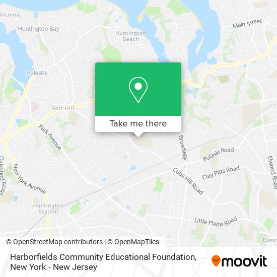 Mapa de Harborfields Community Educational Foundation