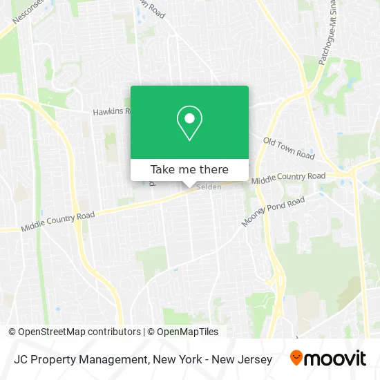 JC Property Management map