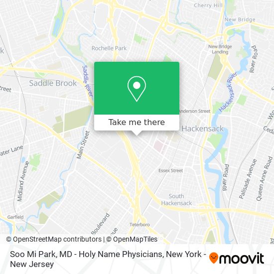 Soo Mi Park, MD - Holy Name Physicians map