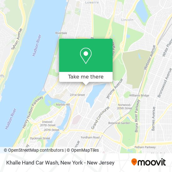 Khalle Hand Car Wash map