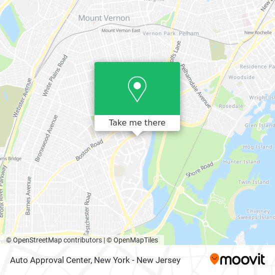 Auto Approval Center map