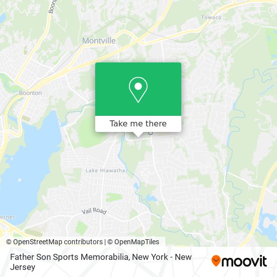 Father Son Sports Memorabilia map
