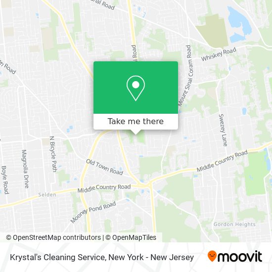 Mapa de Krystal's Cleaning Service