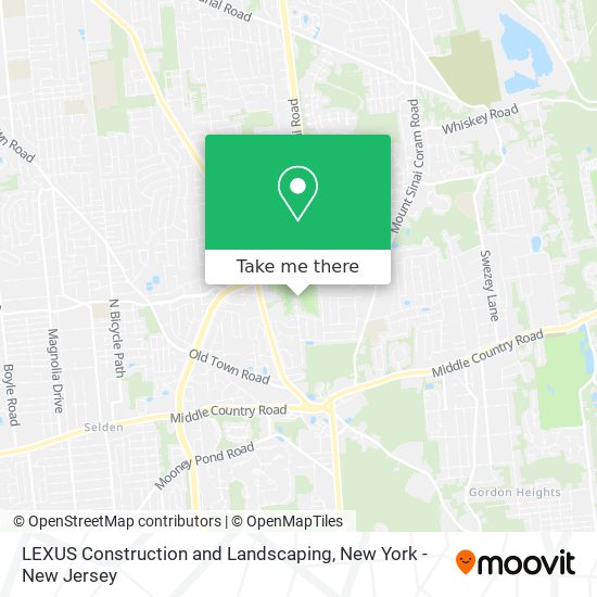 Mapa de LEXUS Construction and Landscaping