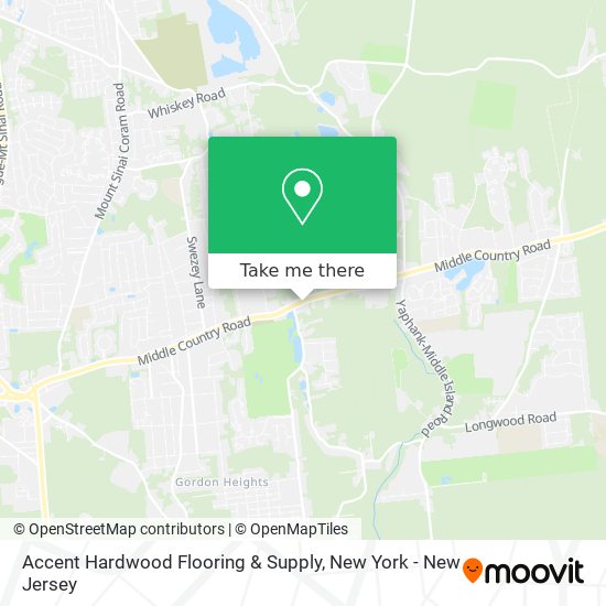 Mapa de Accent Hardwood Flooring & Supply