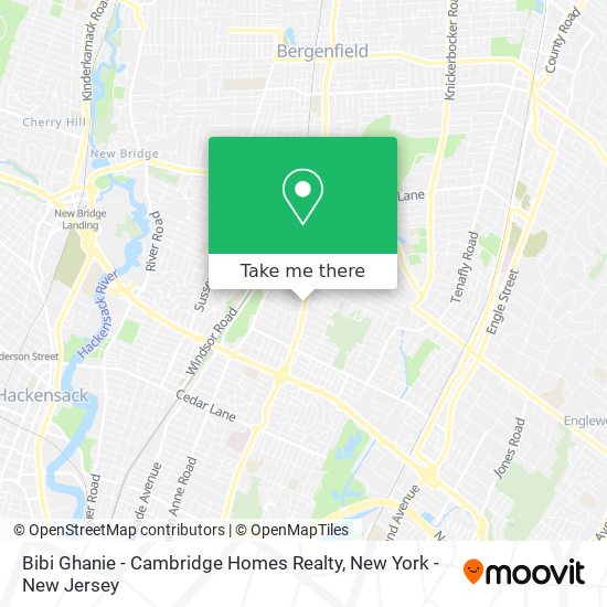 Mapa de Bibi Ghanie - Cambridge Homes Realty