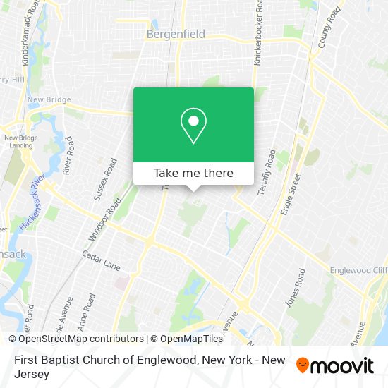 Mapa de First Baptist Church of Englewood